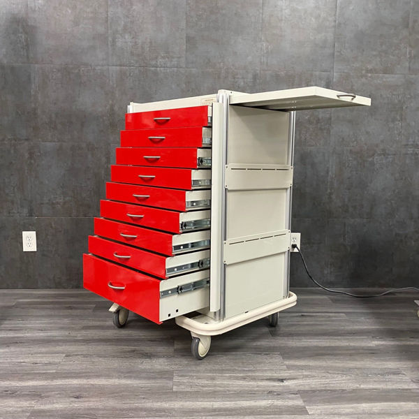 Picture of Armstrong A-Smart Premier 9 Drawer Medical Cart