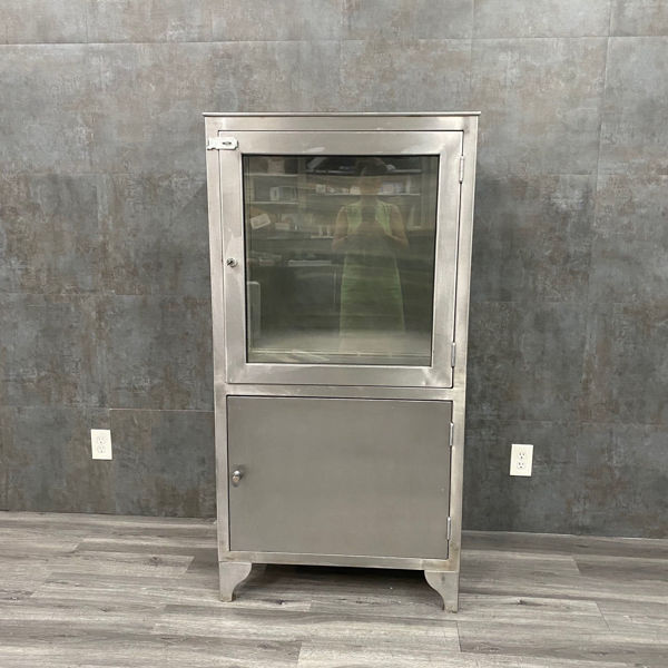 Picture of Stainless Steel Medical Supply Cabinet