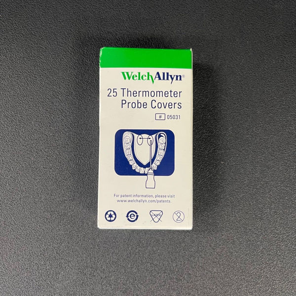 Picture of Welch Allyn Disposable Thermometer Probe Covers (New)