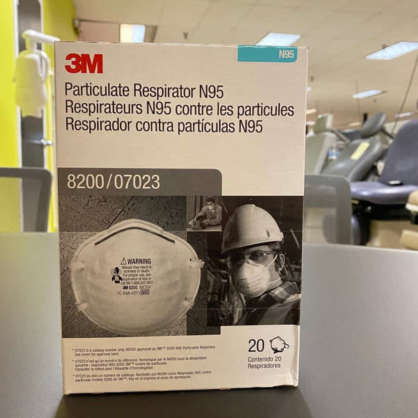 Picture of 3M 8200 N95 Mask - Pack of 20