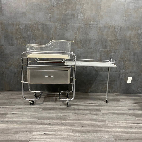 Picture of Stainless Steel Bassinet with Changing Station