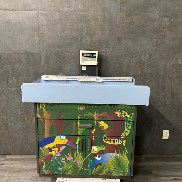 Picture of Clinton Industries Rainforest Follies Pediatric Scale Table