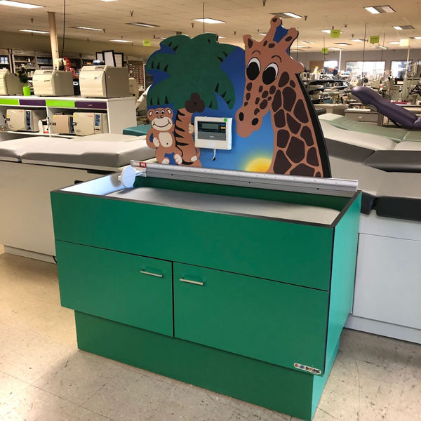 Picture of Giraffe Pediatric Exam Table