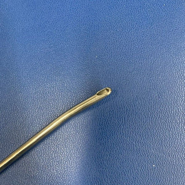 Picture of Liposuction Cannula 23 cm Length 6 mm Diameter 2 holes bent tip (Used)