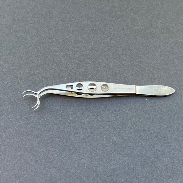 Picture of Katena corneal eye forceps (Used)