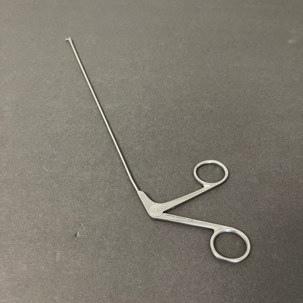 Picture of Pilling 50-6460 laryngeal cup forceps left angled (Used)