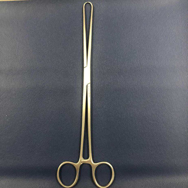 Picture of schroeder uterine tenaculum forceps 10” straight