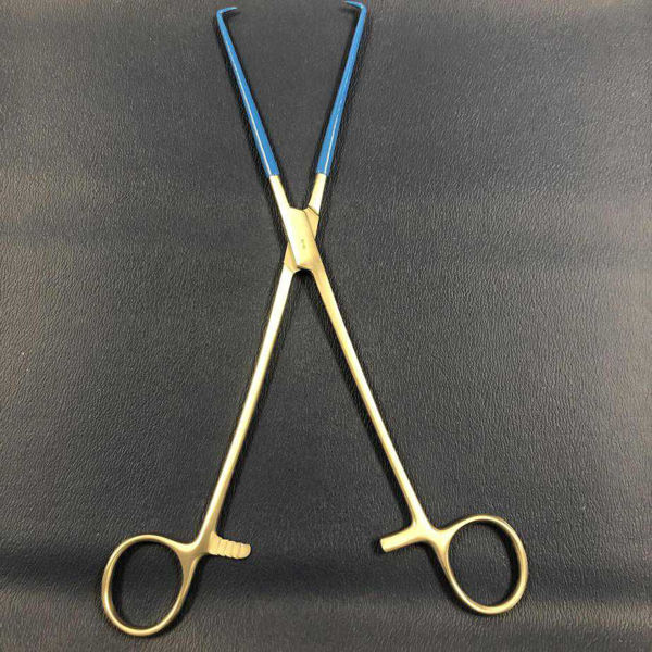 Picture of Schroeder uterine tenaculum Forceps 10” straight